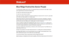 Desktop Screenshot of blueridgebbqfestival.com